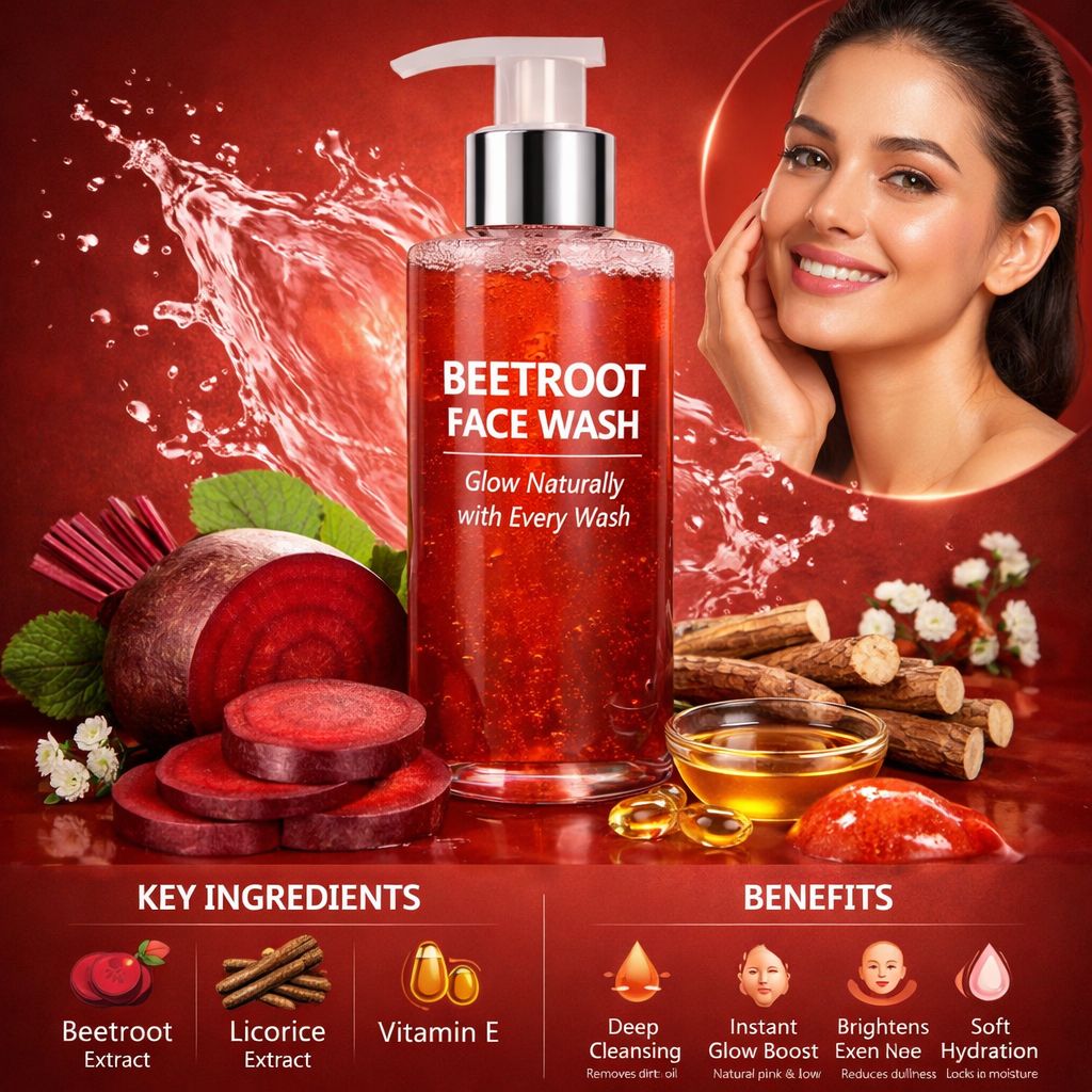 Beetroot Face Wash