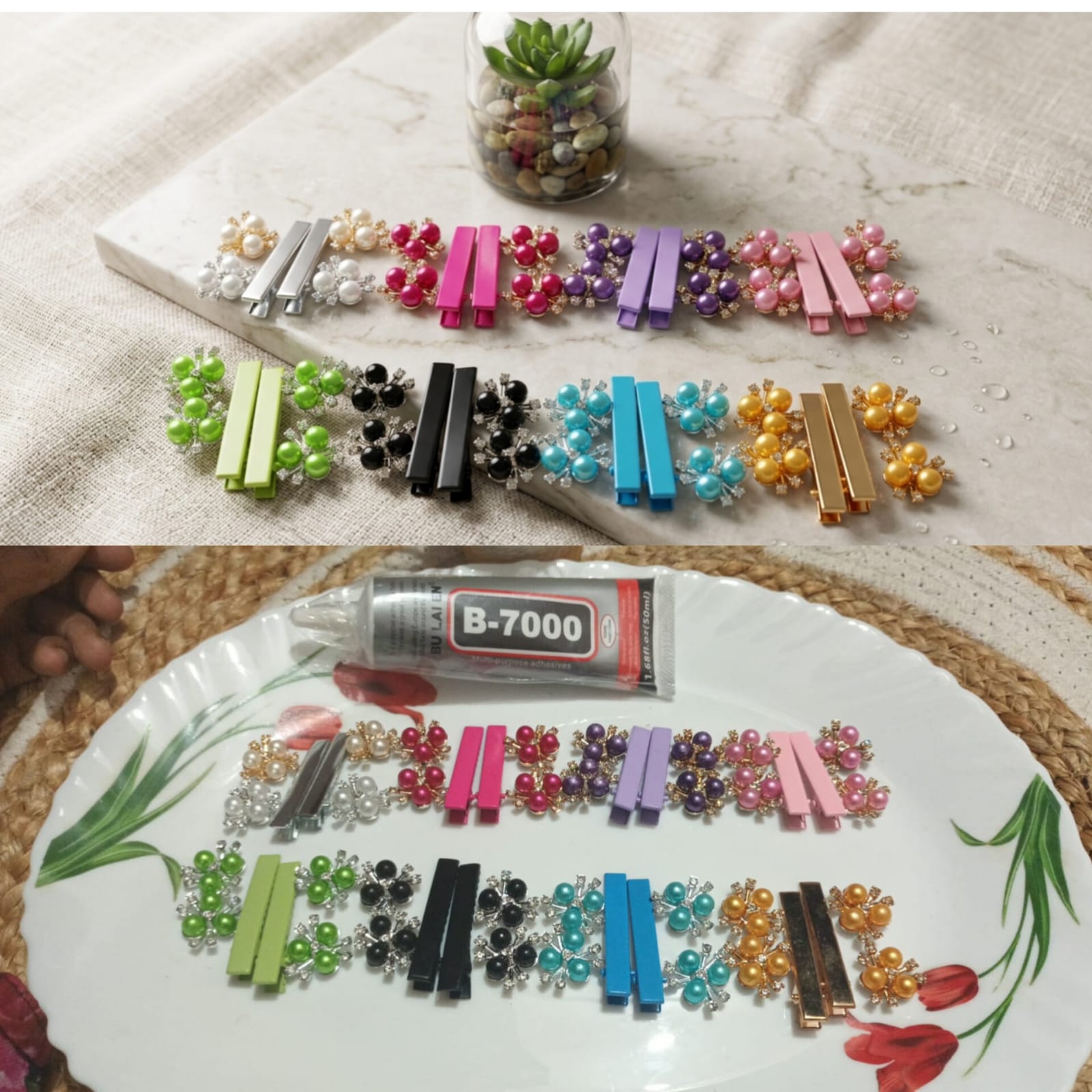 DIY Hair Clip Making Kit