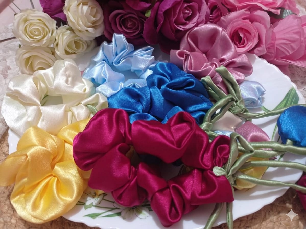 Tulip Scrunchies