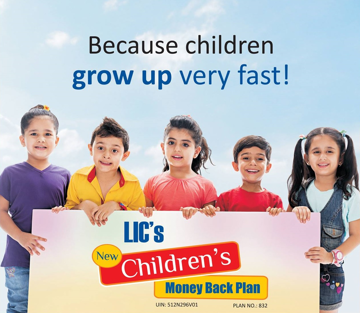 LIC- New Children  Money Back Policy