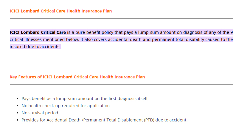 Guaranteed Return Insurance Plan